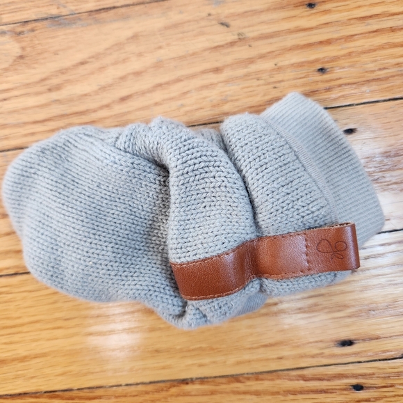 EUC goumi STAY ON KNIT BOOT sage green 3-6 months - Picture 4 of 7